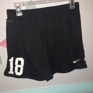 Nike dry fit soccer shorts!!